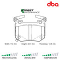 DBA brake pads DB15004SP