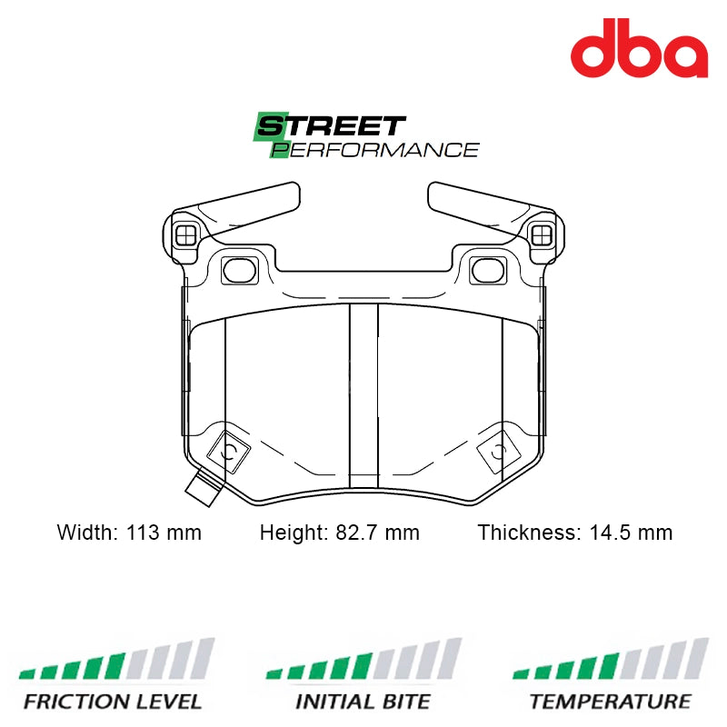 DBA brake pads DB15004SP