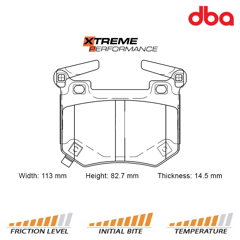 DBA brake pads DB15004XP