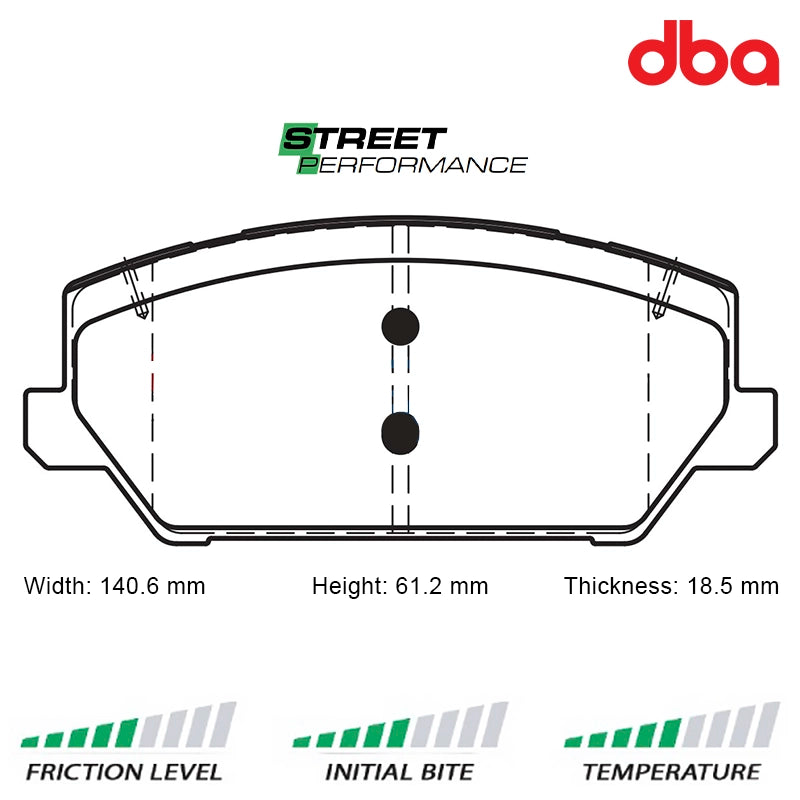 DBA brake pads DB15012SP