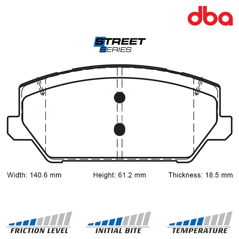 DBA brake pads DB15012SS