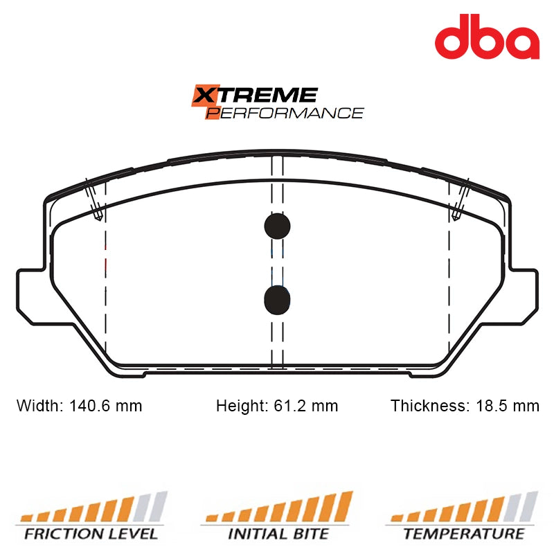 DBA brake pads DB15012XP