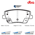 DBA brake pads DB15013SS