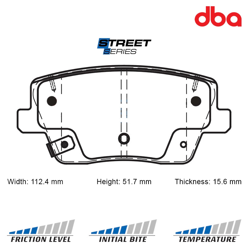 DBA brake pads DB15013SS