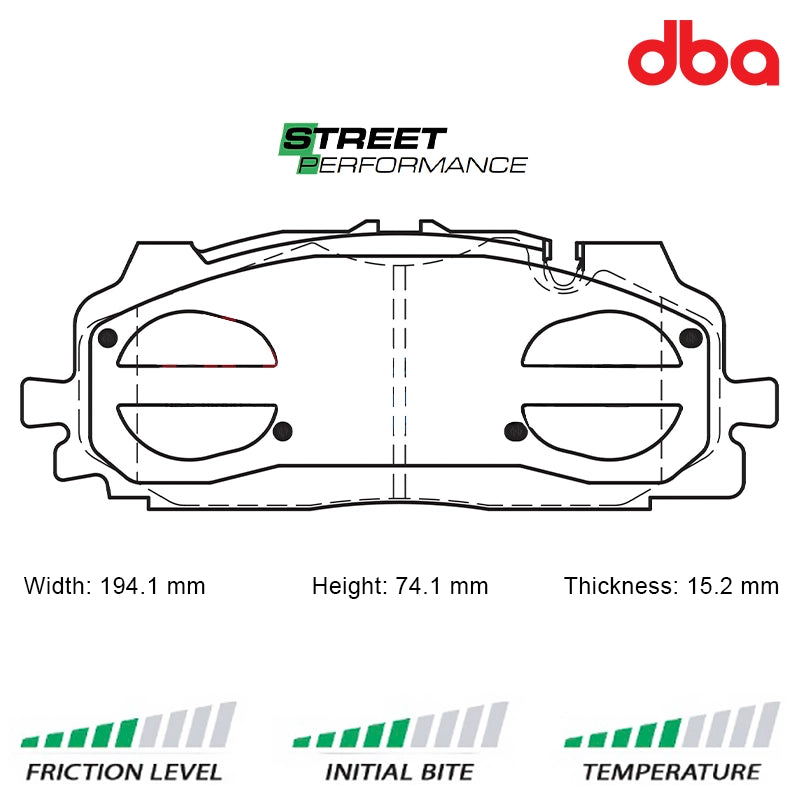 DBA brake pads DB15030SP