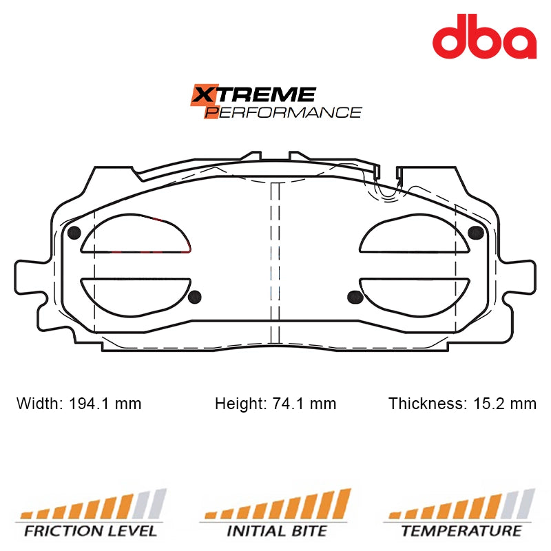 DBA brake pads DB15030XP