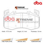 DBA brake pads DB15081XP