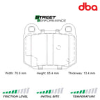 DBA brake pads DB1521SP