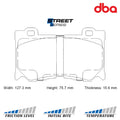 DBA brake pads DB2400SS