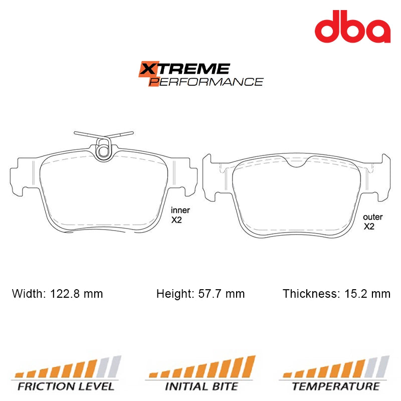 DBA brake pads DB8850XP