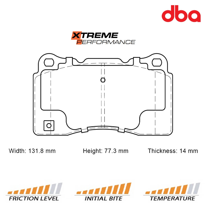 DBA pastiglie freno DB1678XP