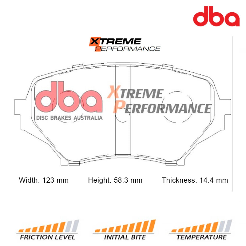 DBA pastiglie freno DB2063XP