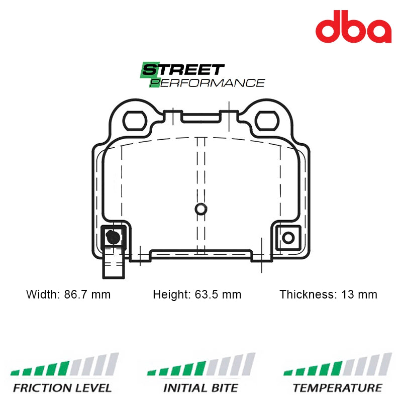 DBA pastiglie freno DB2215SP