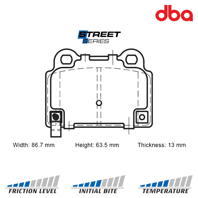 DBA pastiglie freno DB2215SS