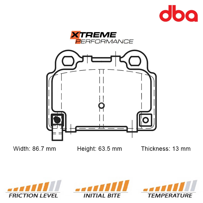 DBA pastiglie freno DB2215XP