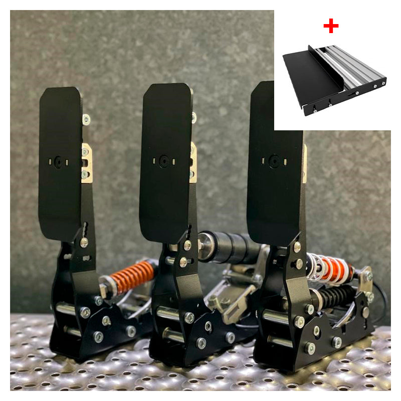 DCSimracing - Set 3 pedali (acceleratore, freno e frizione) - Ravasicorse