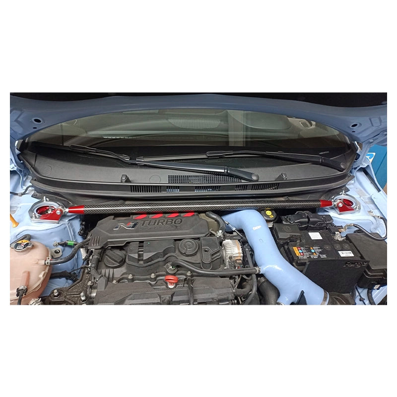 DNA Racing - Hyundai i20N - Kit barra duomi anteriore fibra di carbonio