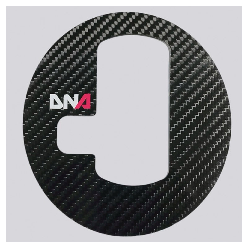 DNA Racing - Abarth 500 - Piastra di copertura in carbonio per console centrale