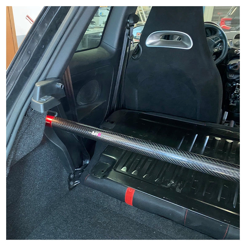 DNA Racing - Abarth 500 (4 posti) - Kit barra duomi posteriore in carbonio