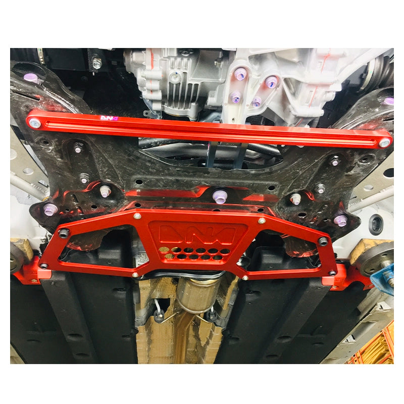 DNA Racing - Toyota Yaris GR - Kit rinforzo inferiore slitta sospensione anteriore