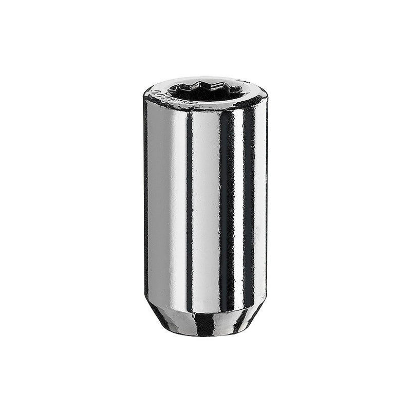 Dado stellare sede conica 60°, chiave SW23, 1/2 UNF x 37 mm - Silver