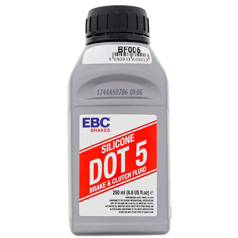 EBC - Liquido freni al silicone DOT 5 (250 ml) - Ravasicorse