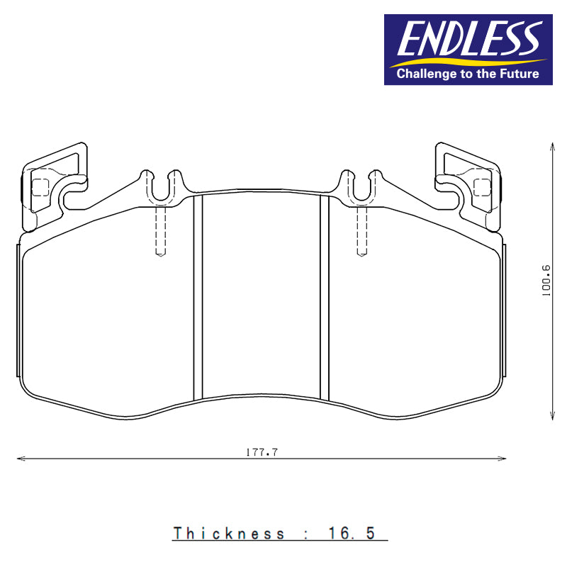 Endless - Pastiglie Freno Mercedes A45 AMG W177 (2018-) - Front - Ravasicorse