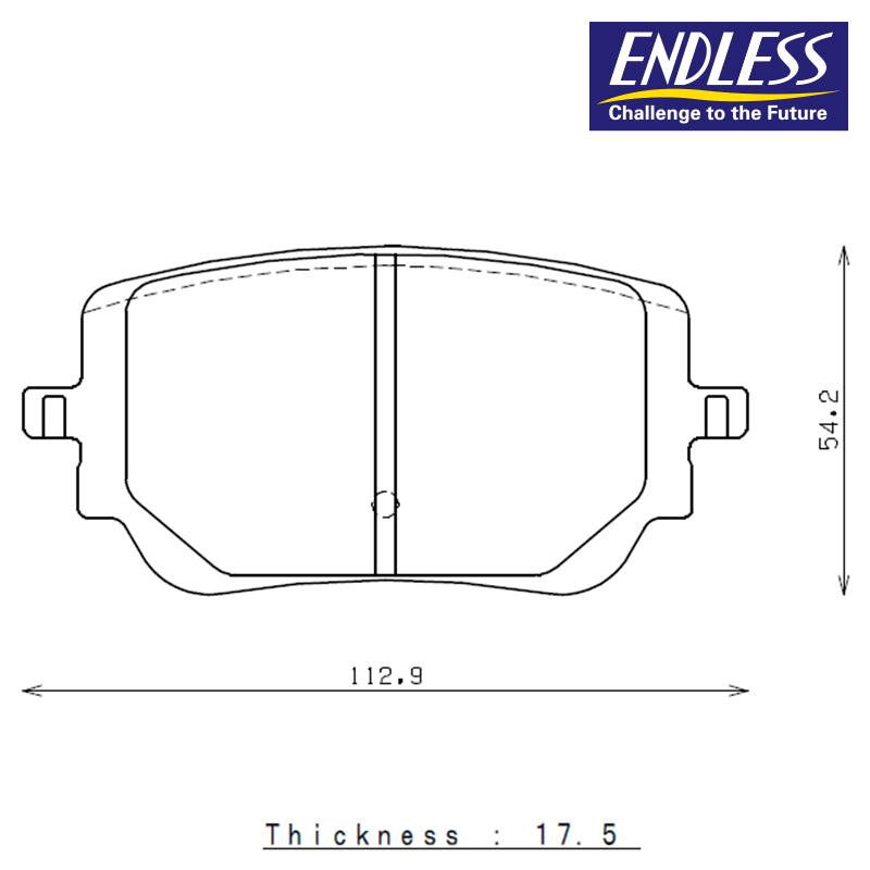 Endless - Pastiglie Freno Mercedes A45 AMG W177 (2018-) - Rear - Ravasicorse
