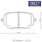 Endless - Pastiglie Freno Mercedes A45 AMG W177 (2018-) - Rear - Ravasicorse