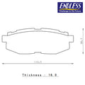 Endless - Pastiglie Freno Toyota GR86 (2021-) - Rear - Ravasicorse