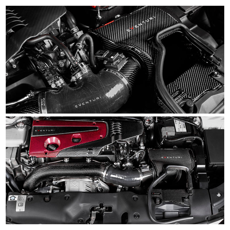 Eventuri - Kit aspirazione Carbon per Honda Civic 2.0i Type R (FK8) 320 Hp (cambio manuale) - Ravasicorse