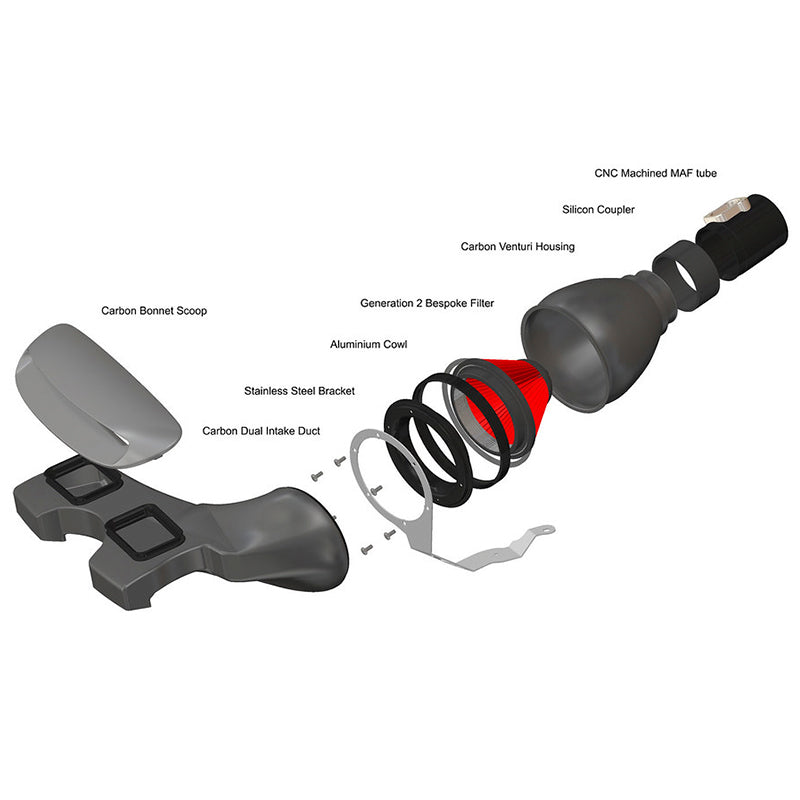 Eventuri - Kit aspirazione Carbon per Mini F56 Cooper S / JCW