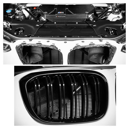 Eventuri - Kit aspirazione Carbon per BMW X3/X4 M incl. Competition 480-510 Hp (F9X) - Cambio automatico