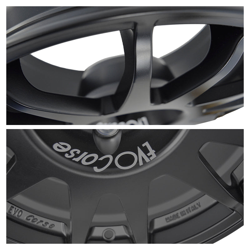 EVOCorse - Sanremo 17" GR. A x Toyota Yaris GR (matt black) - Ravasicorse