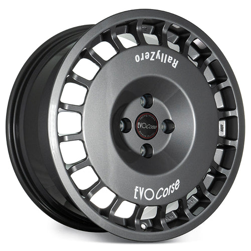 EVOCorse - RallyZero 8.0x18" x Toyota Yaris GR (shiny anthracite) - Ravasicorse