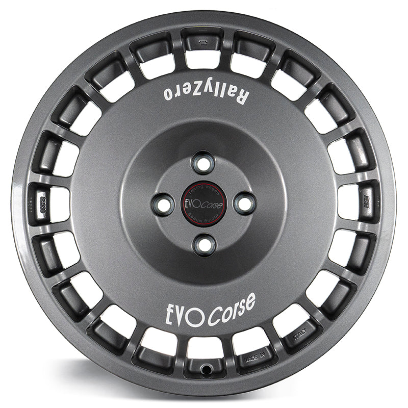 EVOCorse - RallyZero 8.0x18" x Toyota Yaris GR (shiny anthracite) - Ravasicorse
