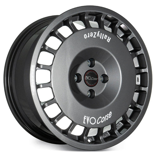 EVOCorse - RallyZero 8.0x17" x Toyota Yaris GR (shiny anthracite) - Ravasicorse