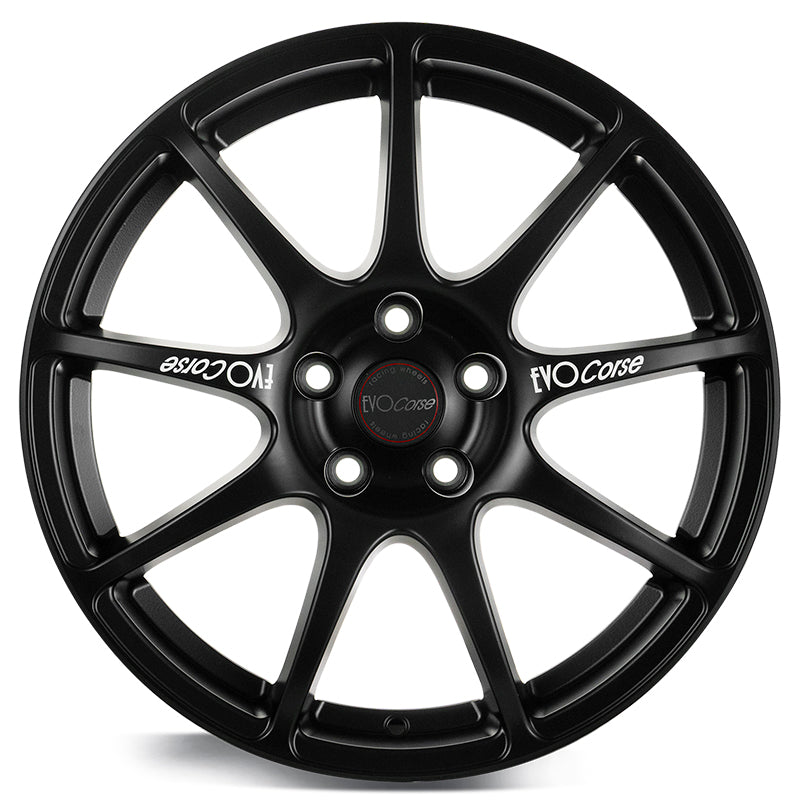 EVOCorse - Sport 8.0/9.0x18" x Toyota Yaris GR (matt black) - Ravasicorse