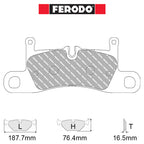 Ferodo - Kit pastiglie freno (FCP4424) - Ravasicorse