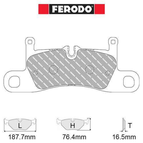 Ferodo - Kit pastiglie freno (FCP4424) - Ravasicorse