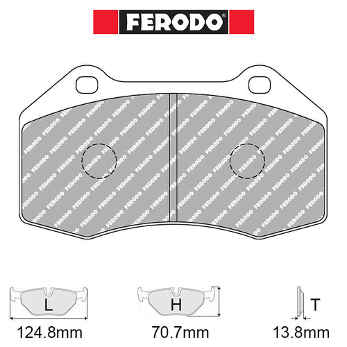 Ferodo - Kit pastiglie freno (FCP4821) - Mazda MX-5 Mk4 (ND) - Front - Ravasicorse