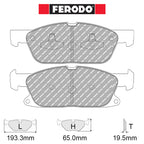 Ferodo - Kit pastiglie freno (FCP4930) - Ford Focus Mk4 ST 2.3 EcoBoost - Front - Ravasicorse