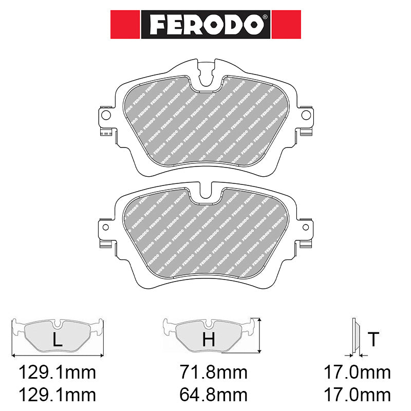 Ferodo - Kit pastiglie freno (FCP4945) - Ravasicorse