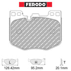Ferodo - Kit pastiglie freno (FCP5055) - Toyota Supra GR - Front - Ravasicorse