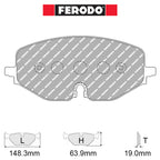 Ferodo - Kit pastiglie freno (FCP5194) - Ravasicorse