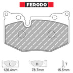 Ferodo - Kit pastiglie freno (FCP5537) - Ravasicorse