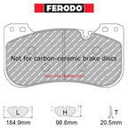 Ferodo - Kit pastiglie freno (FCP5546) - BMW M4 [G82] - Front - Ravasicorse