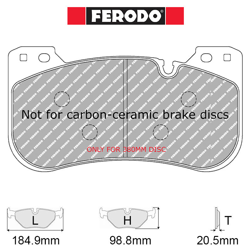 Ferodo - Kit pastiglie freno (FCP5546) - BMW M4 [G82] - Front - Ravasicorse