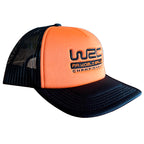 WRC - Flat cap snapback (orange/black) - Ravasicorse