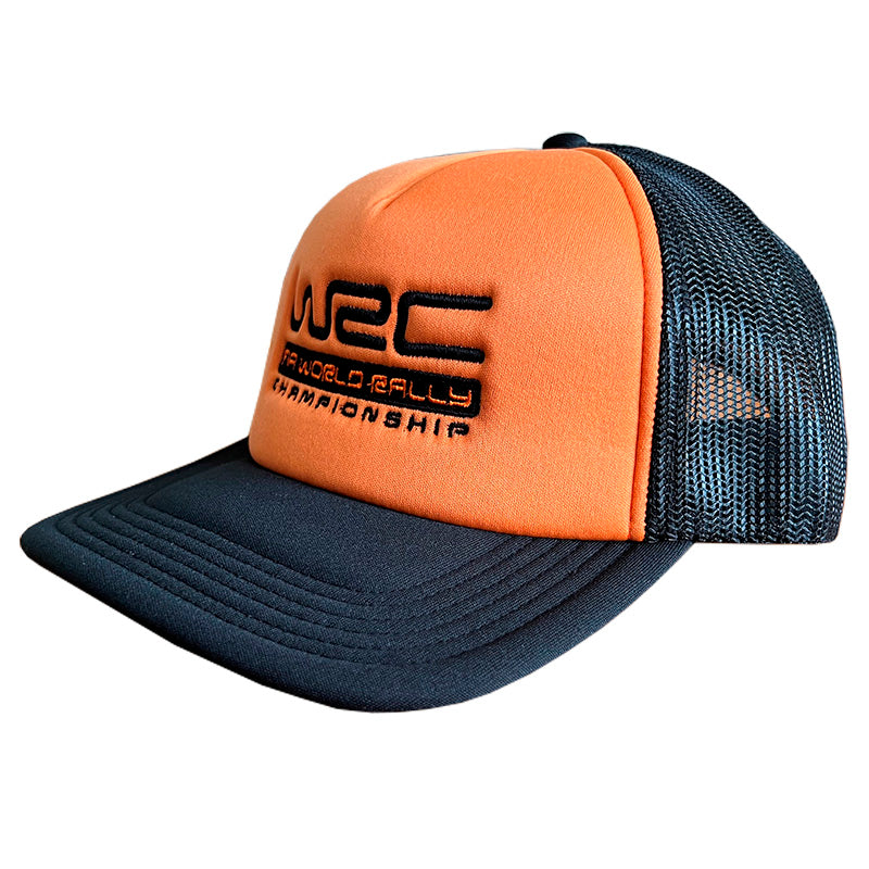 WRC - Flat cap snapback (orange/black) - Ravasicorse